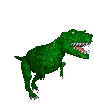 Indomptable T Rex  (inanim&eacute; avec Netscape)